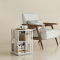 YOWOS Rotating Bookshelf Tower, 360° Display Spinning Bookcase, Bamboo by YOWOS