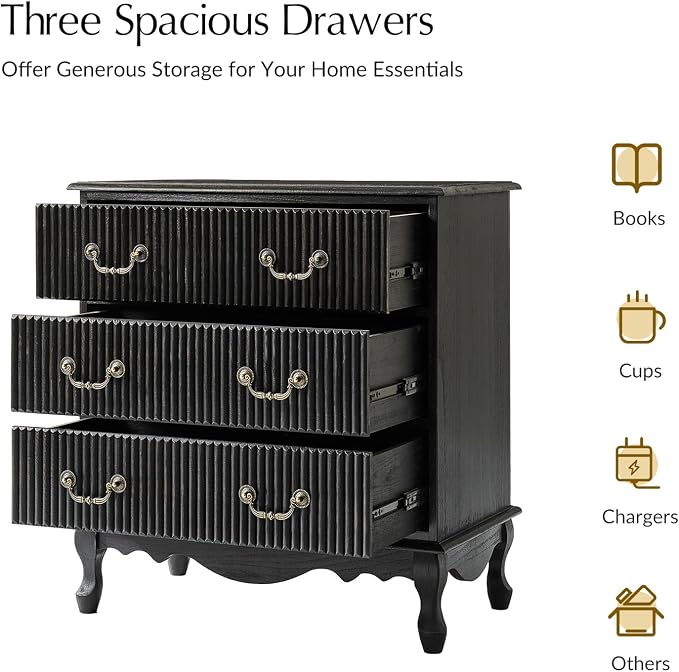HULALA HOME Transitional Side Table - Image 6