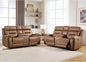 ANJ Oversized Power Reclining Loveseat Sofa Set of 2 by ANJ
