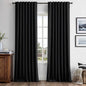 MIULEE 100% Blackout Linen Curtains by MIULEE