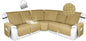 HDCAXKJ 100% Waterproof Reclining Sectional Couch Covers L Shape Recliner Sofa by HDCAXKJ