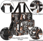 cfpolar Coffee Maker Storage Bag, Waterproof Travel Carrying Storage Tote Bag Organizer Case, Compatible with K-Mini or K-Mini Plus, And Suitable for Other Accessories， With Pockets for K-Cup Pods