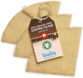 Organic Hemp Reusable Coffee Filter (No.2 Cone, 3pk)