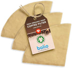 Organic Hemp Reusable Coffee Filter (No.2 Cone, 3pk)