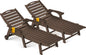 Ciokea Outdoor Chaise Lounge Chair Set of 2, Patio Lounge Chairs by CIOKEA