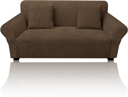 Loveseat Slipcover with 2 Pillow Cover by Jcones