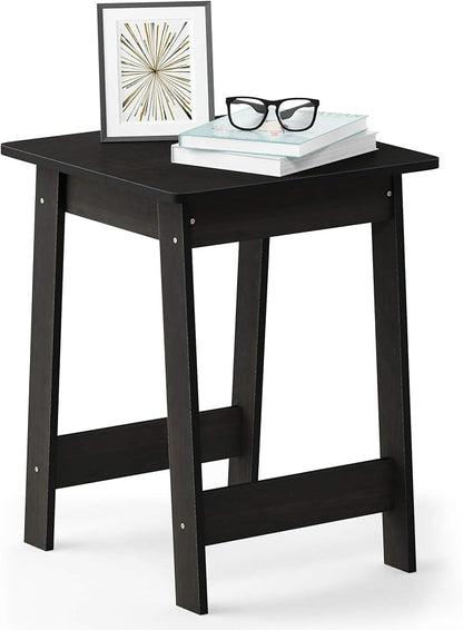 Furinno BEGINNING Side Table, Square Modern End Table by Furinno-FitsYourSpaceFitsYourBudget