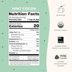 Blume Peppermint Cacao Blend - Superfoods latte with Brain Boosting Adaptogen Organic Cacao - Keto Friendly & Vegan Hot Chocolate - 30 Servings