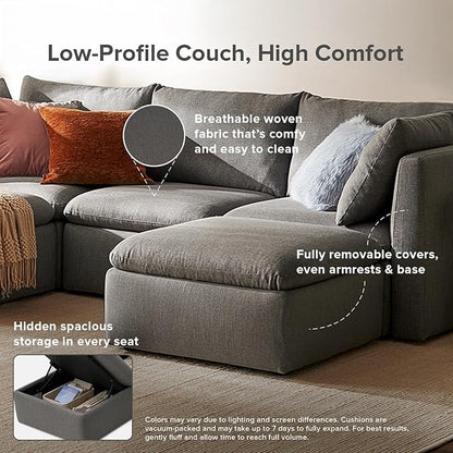 mopio Oversized Modular Sectional Sofa - Image 5