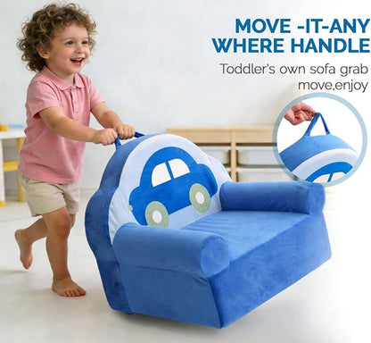 Snuggly Toddler Chair, Soft Kids Sofa - Image 7
