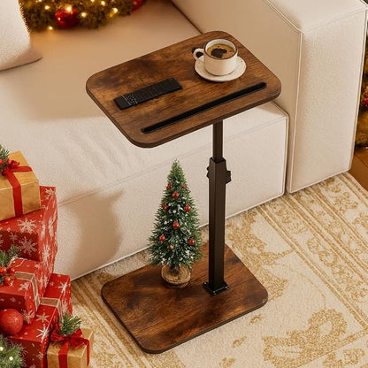 360° Swivel Sofa Side Table for Couch - Image 8