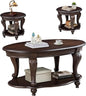 LKTART Wood Coffee Table Set by LKTART