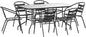 Flash Furniture Lila 7-Piece Glass Patio Table and Chairs Set, Outdoor Patio by FlashFurniture