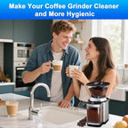 XANGNIER Coffee Grinder Cleaning Brush Kits,5 Pcs Coffee Maker Coffee Maker Machines Cleaner Tool Accessories for Manual/Electric/Blade/Burr/Espresso Bean Grain Grinder Coffee Barista Home Kitchen