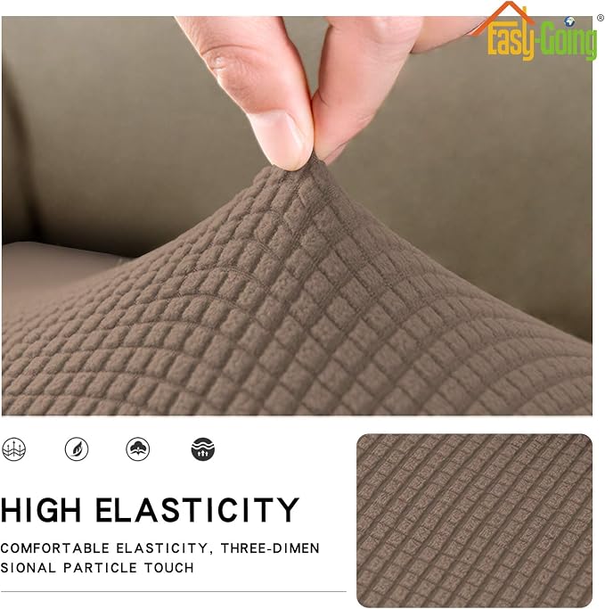 Easy-Going Stretch 1 Piece Couch Cushion Cover - Image 4