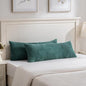 Fancy Homi Set of 2 Teal Boho Long Lumbar Body Decorative Throw Pillow Cover by Fancy+Homi