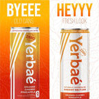 Yerbaé Energy Seltzer - Variety Performance Pack. No Sugar/Calories/Carbs. Energized by Yerba Mate Naturally Caffeinated Plant-Based, Healthy Alternative to Coffee/Sugary Sodas, Pack of 12, 12oz cans