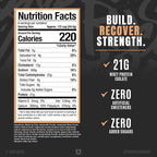 RYSE Loaded Protein Pancake & Waffle Mix - Buttermilk - Naturally Sweetened Breakfast with 21g Protein, 3g MCTs and 2g Fiber - No Added Sugar - High Protein Snack for Clean Energy - 6 Servings