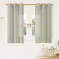 Short Linen Curtains 54 Inch Length by LAMIT