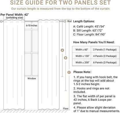 Linen Textured Total Blackout Curtains - Image 8
