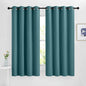 NICETOWN Blackout Curtains 63 inches Long, Grommet Window Treatment Energy by NICETOWN