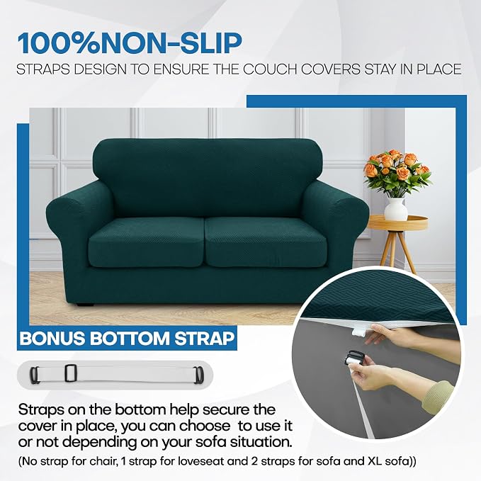 XINEAGE 2026 New 3 Pieces Couch Covers - Image 7