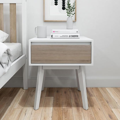 Plank+Beam Scandinavian Solid Wood Nightstand - Image 2