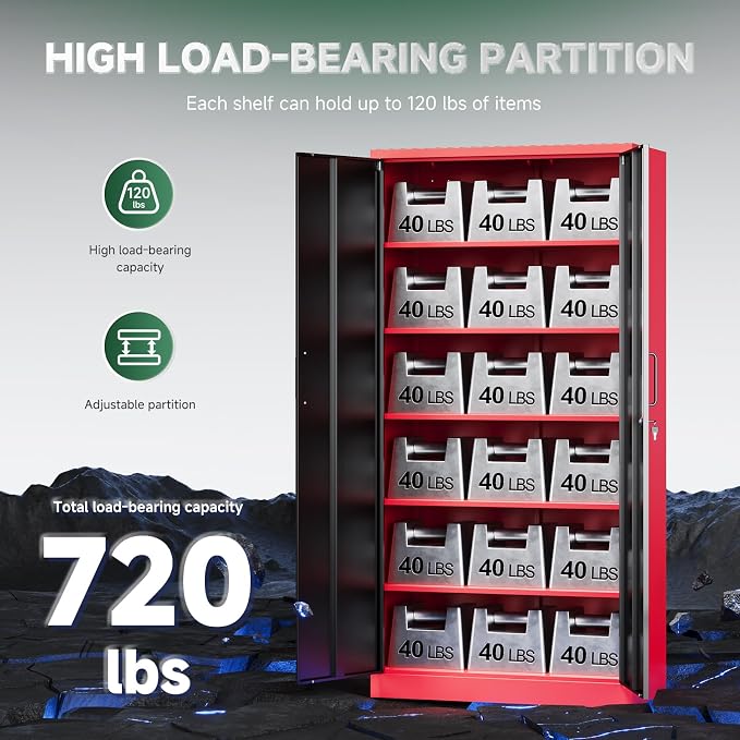 Letaya Metal Garage Storage Cabinets - Image 7