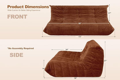 Bean Bag Chair, Giant Beanbag Chairs - Image 2