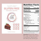 To Your Health Bakery Gluten Free (GF) Chocolate Cake Mix- Organic, Non-GMO, Top 8 Allergen Free