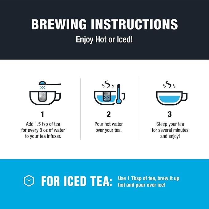 Tiesta Tea - Limeade Livin, Loose Leaf, Sweet Lime Herbal Tea, Premium Non-Caffeinated Blend, Make Hot or Iced, Brews Up to 200 Cups, 16 oz Resealable Bulk Pouch