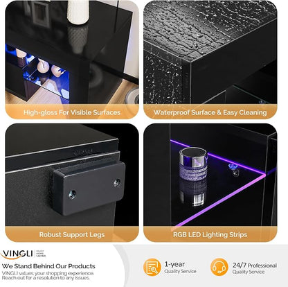 VINGLI LED TV Stand - Image 8
