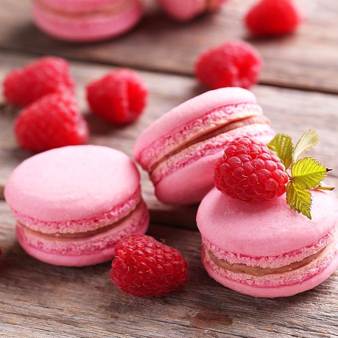 9 Pcs Round Piping Tip,Macaron Piping Tip,Cake and Cookie Decorating Plain Tube Set