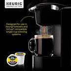 Chock full o’Nuts Upper West Side Keurig K-Cup Pods for Keurig Brewers – Premium Arabica, Dark Roast – Single Serve – 1 Pack of 12 K-Cup Pods