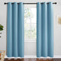 NICETOWN Teal Blue Blackout Curtains 78 inches Length by NICETOWN