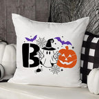 Halloween Stencils Skeleton Boo Ghost Stencil Reusable Halloween Stencils for Painting on Wood Sign Door Mats Fabrics DIY Crafts Decor