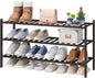 viewcare Long Shoe Rack, Bamboo Wood Shoe Rack by VIEWCARE