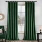 MIULEE Velvet Curtains 50W x 84L 2 Panels Hunter Green Blackout Curtains | by MIULEE