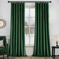 MIULEE Velvet Curtains 50W x 96L 2 Panels Hunter Green Blackout Curtains | by MIULEE