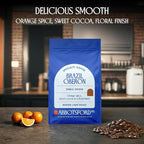 Brazil Oberon Coffee Whole Bean, Specialty, Medium Light Coffee Beans with Orange Spice & Cocoa, 12 oz Bag, Single Origin from Cerrado, Perfect for a Bright, Flavorful Brew