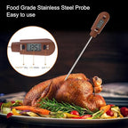 Efeng Candy Spatula with Thermometer Built in and Pot Clip – Fast Instant Read Digital Spatula Thermometer for Candy Making,Chocolate,jams,syrups with BPA Free Silicon Spatula