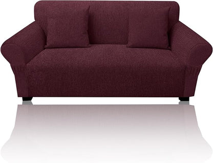 Loveseat Slipcover with 2 Pillow Cover by Jcones