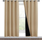 NICETOWN Living Room Completely Shaded Draperies, Privacy Protection & Noise by NICETOWN