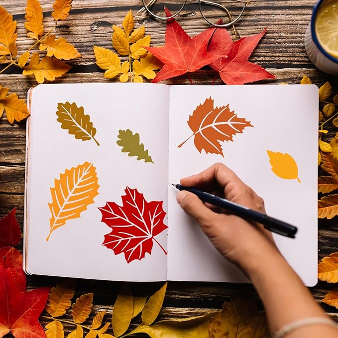 Fall Stencils for Painting on Wood Pumpkin Stencil Thanksgiving Stencils for Door Mats Porch Hanger Fabrics Decor