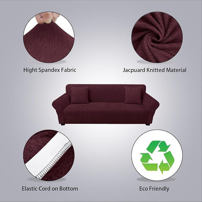 Sofa Slipcover with 2 Pillow Cover - Image 2