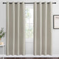 NICETOWN Natural Room Darkening Curtains 78" Long by NICETOWN