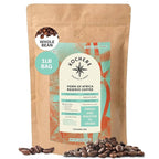 Kochere Horn of Africa Signature Blend Whole Bean Coffee – 1LB – Single Origin Components, Freshly Roasted to Order – Artisanal Medium Roast – Bold, Complex, and Fruity Notes – Organic, Farm Direct Specialty Coffee
