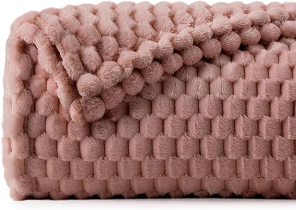 BEDELITE Dusty Pink Throw Blanket - Image 2