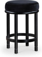 Meridian Furniture 977Black-C Monette Collection Art Deco Counter Stool by MeridianFurniture