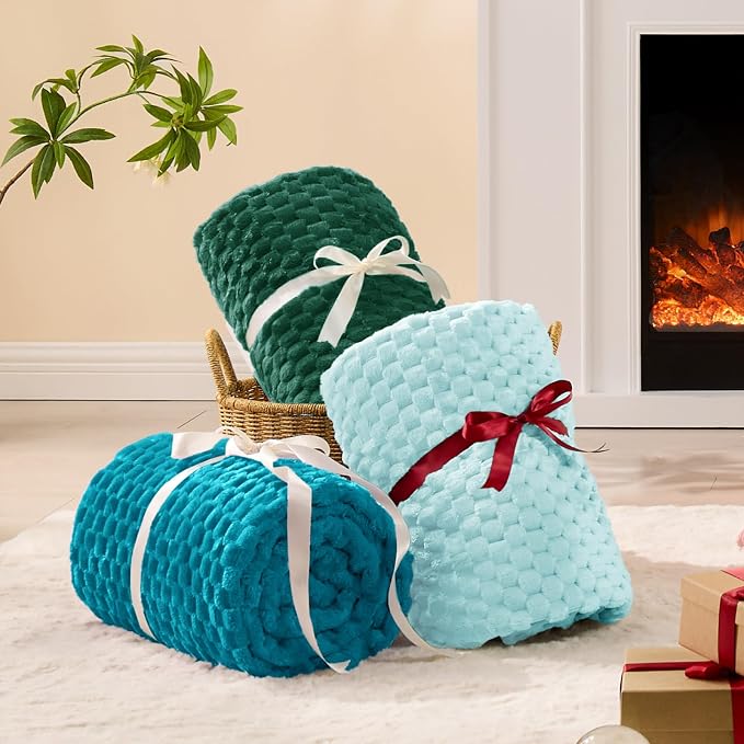 BEDELITE Dark Green Throw Blanket - Image 5